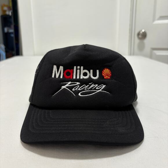 Local Authority Malibu Racing Adjustable Trucker Snapback Black - Picture 2 of 7
